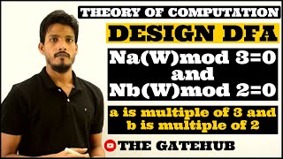 Design DFA in which no of a's is multiple of 3 and no of b's is multiple of 2 | TOC | Automata