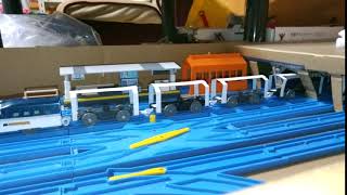 プラレールで建築限界測定車的な物を作ってみた Youtube