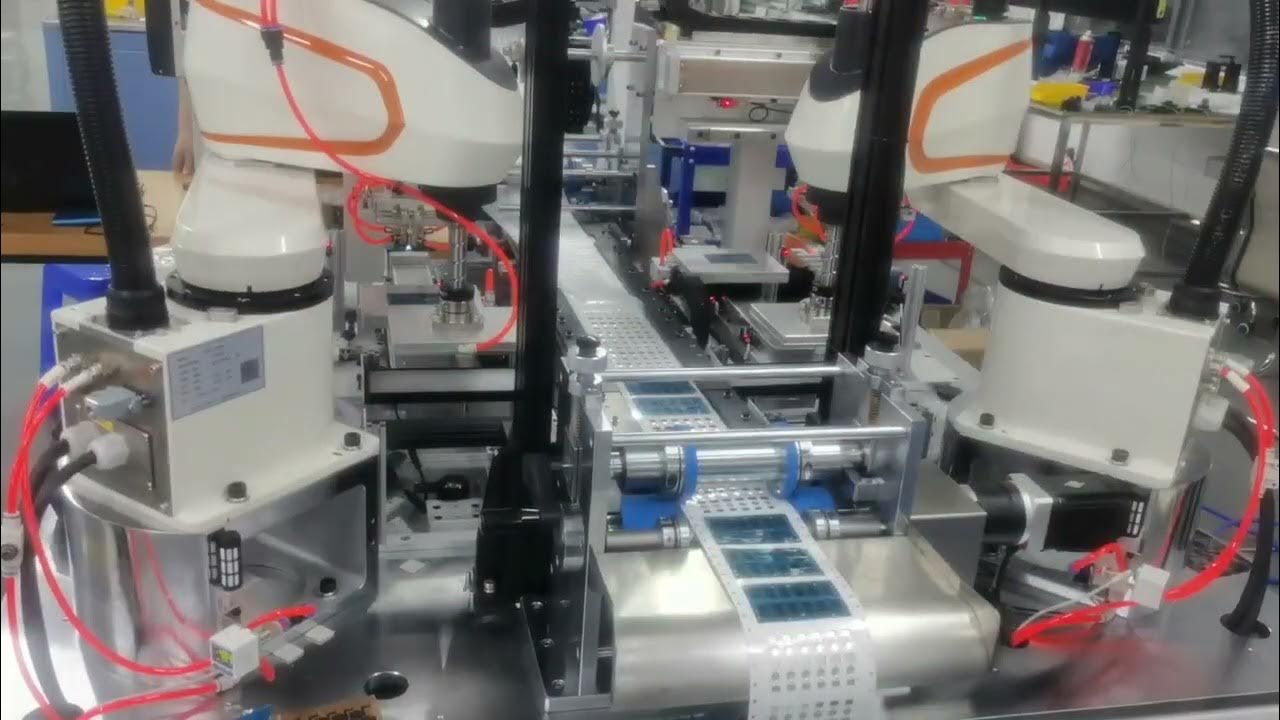 Python-series SCARA Robot - typeC - YouTube