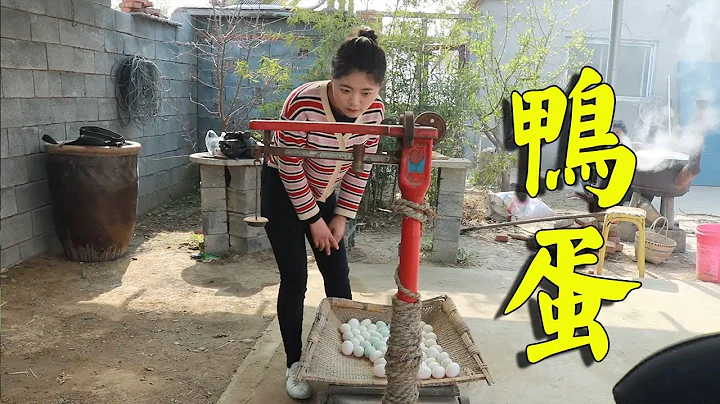 小喬一次醃100個鹹鴨蛋，一筐黃泥一袋鹽搞定！簡單實用【鄉村小喬】 - 天天要聞