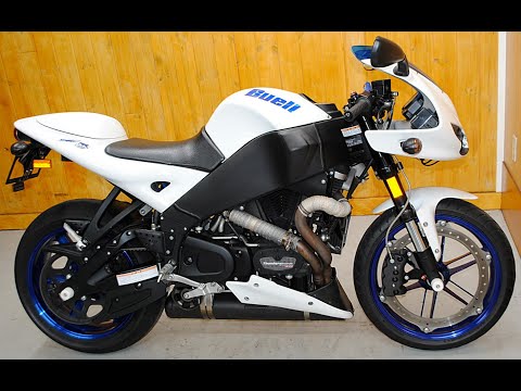 Buell XB12R(2009) exhaust sound and details with normal muffler