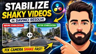 How to Stabilize Shaky Videos - DaVinci Resolve Tutorial (Fix Camera Shake Fast) 2026