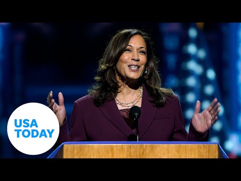 Kamala Harris accepts Democratic Party nomination for Vice President | USA TODAY