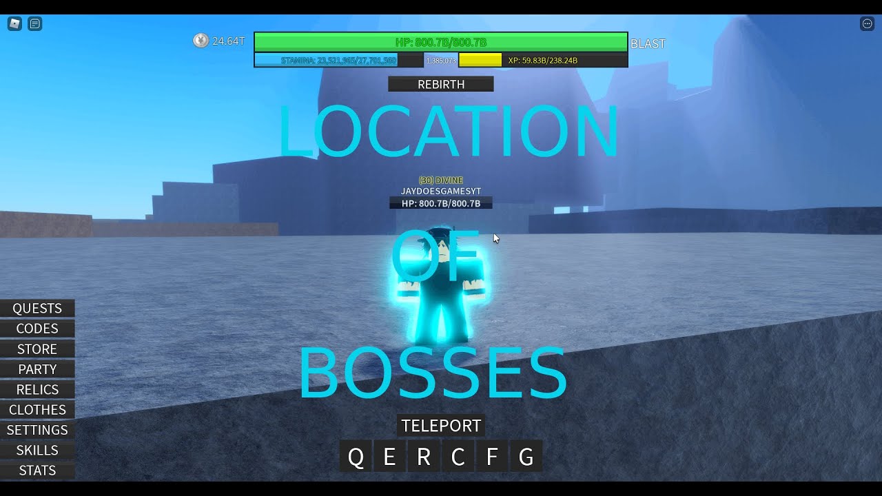 Location Of All The Bosses in A Hero's Destiny