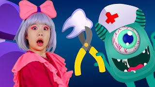 Doctor Checkup Song \& Time For a Shot Zombie | Kids Funny Songs