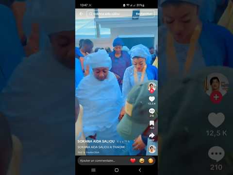 Machallah Sokhna Aïda Diallo à Tivaouane Chez Sokhna Aïda Sy Dabakh