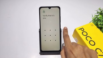 How to turn on extend unlock in poco c71 | poco c71 me lockscreen time kaise badhaye