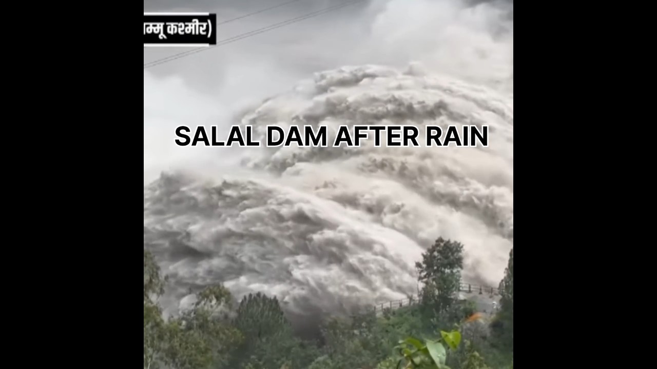 Salal Dam After Rain 😱 