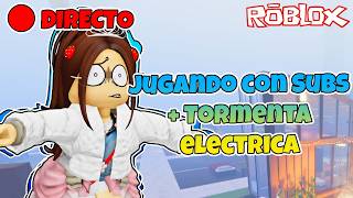 DIRECTO JUGANDO CON SUBS A ROBLOX Y MÁS 🌞🍦