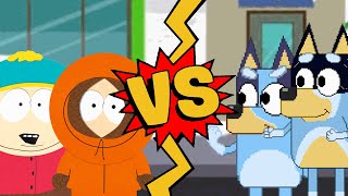 M.u.g.e.n Battles Eric Cartmankenny Mccormick Vs Blueybandit South Park Vs Bluey