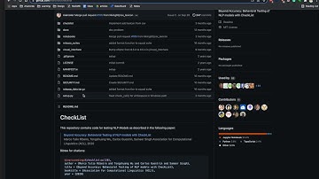 [Read a paper (with code)] Beyond Accuracy: Behavioral Testing of NLP models with CheckList