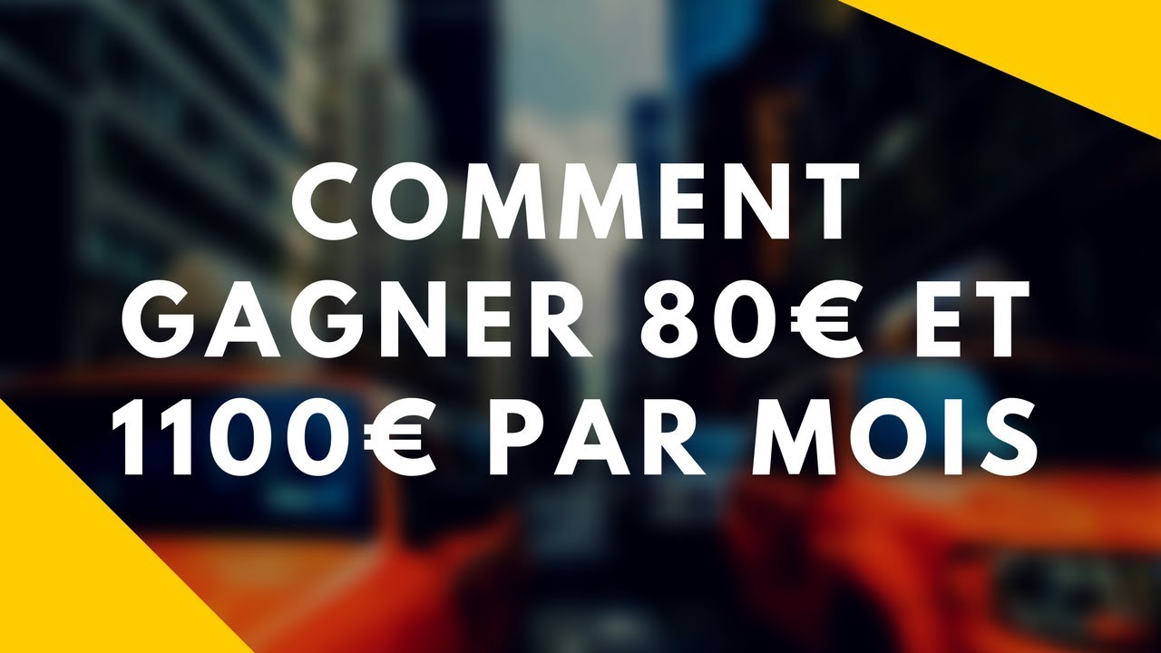 Devenir Proprietaire Avec 2000 Euros Par Mois Gagner 80€ et 1100€ par mois sur INTERNET avec une banque - YouTube
