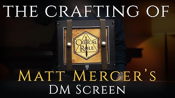 The Crafting of Matt Mercer