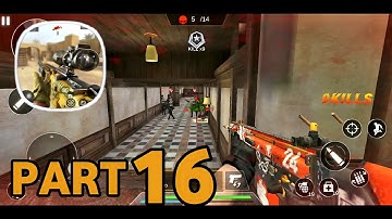 FPS Strike Ops: Modern Arena - Gameplay Walkthrough Part 16 - TickerX (iOS, Android)