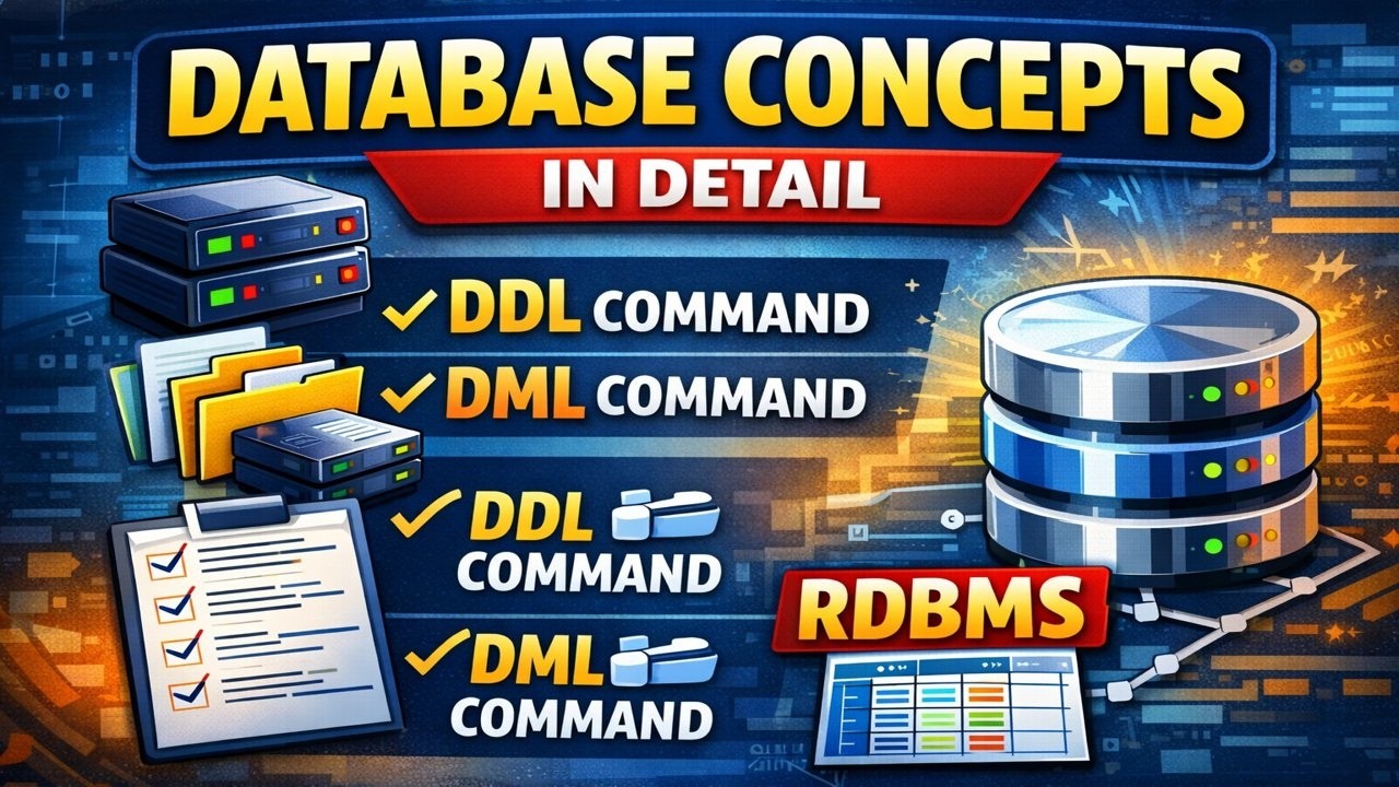 Database Concepts for beginners Part1. #databaseconcepts - YouTube