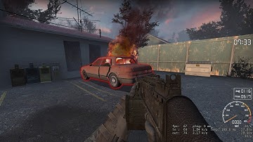 Left 4 Dead 2 Testing Destroyable car mod