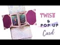 Twist & Pop Up Window Card and Sliding Card | Scrapbooking Tutorial