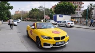 250 Bin Liralık Bmw Cabrioyu Sosyete Taksiye Çevirdi...