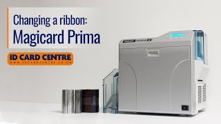 How to change a Magicard Prima printer ribbon