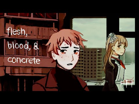 Лучшая игра с постсоветским духом Flesh Blood Concrete | Плоть Кровь Бетон #1