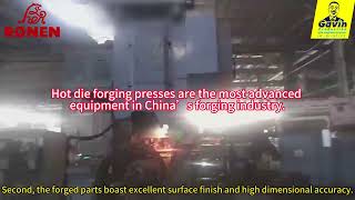Hot die forging press, top-tier equipment in China’s forging sector