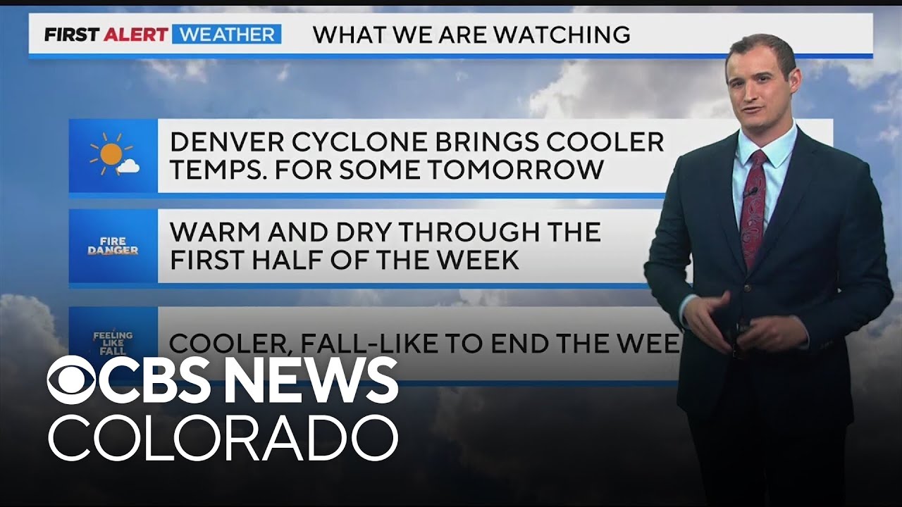 Cooler temperatures in Denver on Sunday, high elevation snow to end the ...