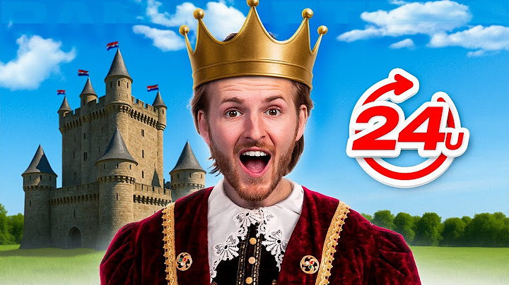 BANKZITTERS MAKEN KOEN KONING VOOR ÉÉN DAG