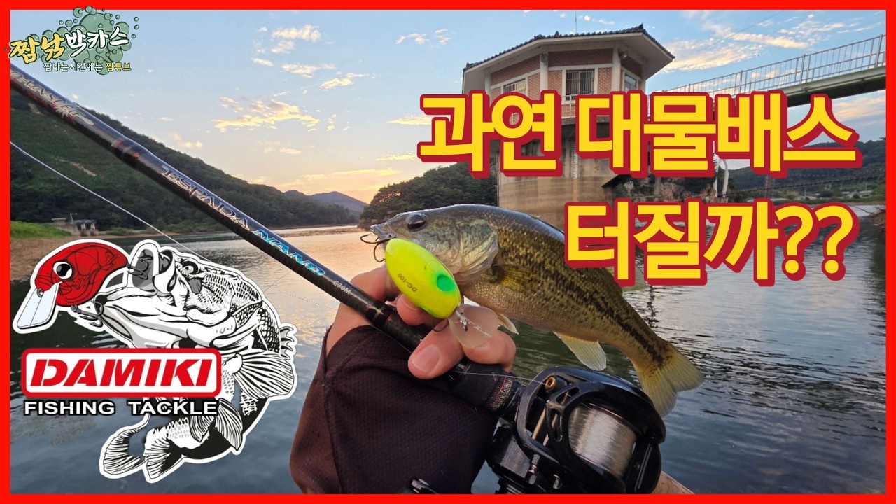 배스낚시 가을배스 여기에 대물배스 나올까? #다미끼 #디씨100 #DAMIKIFISHING #DAMIKI #bassfishing #fishing