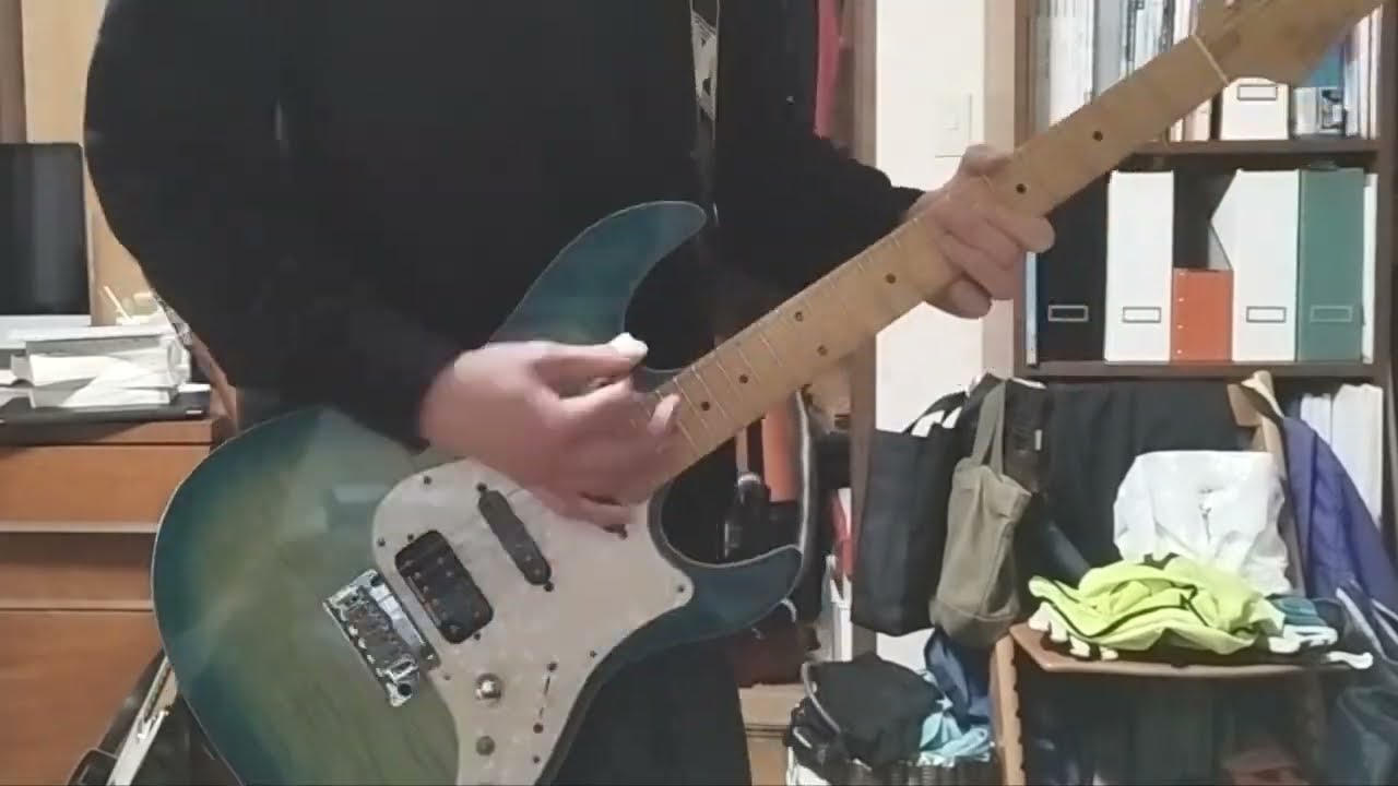 自作エレキギター 花 自作エレキギター 花