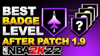 INTERCEPTOR BADGE 2K22 | BEST BADGE LEVEL AFTER PATCH 1.9