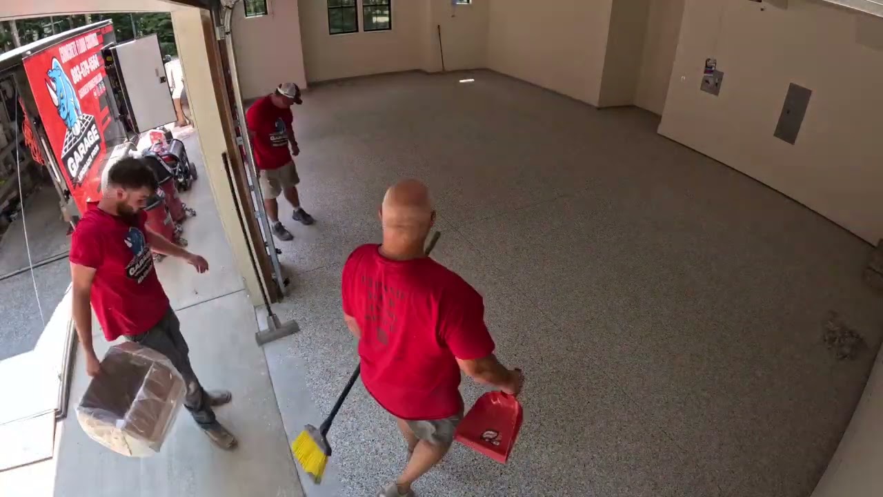 Polyurea Garage Floor - Fort Mill, SC