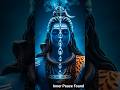 Finding Peace in Mahadev’s Serenity #DivineEnergy #OmNamahShivay