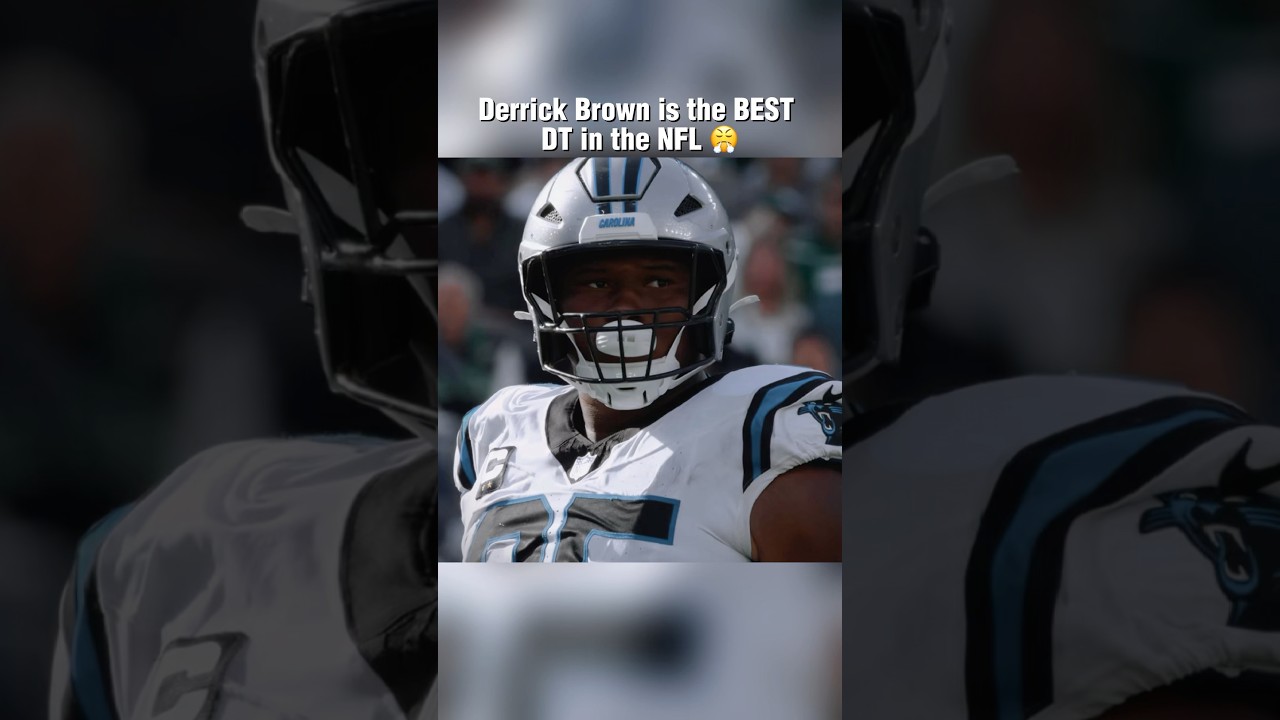 Derrick Brown had 2 sacks and 3 pass deflections vs the Jets. 