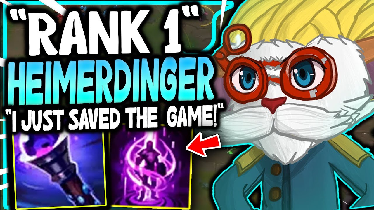 Rank 1 Heimerdinger Clutches Games In Season 11! COMEBACK KINGMERDINGER? - League of Legends