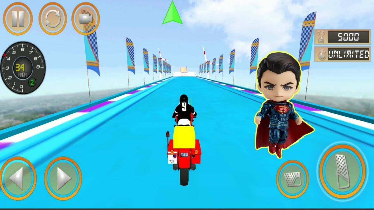 Mega Ramp Impossible Tracks Stunt Bike Rider Games |Android Gameplay 2021