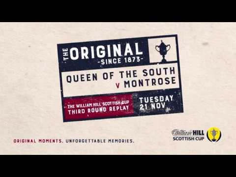 Queen Of The South 2-1 Montrose | William Hill Scottish Cup 2017-18  Third Round Replay