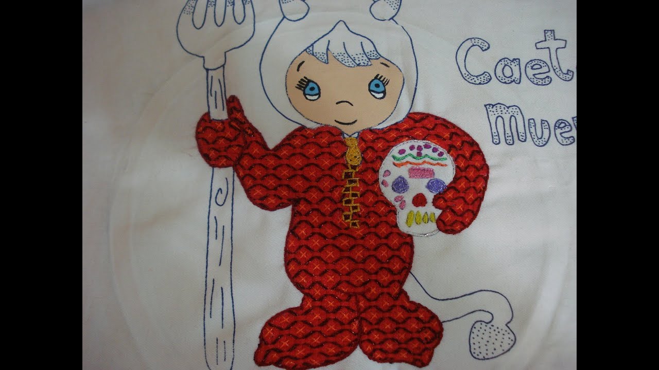 Bordado Fantasía Diablito.