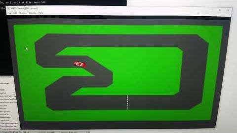 Car Game myarc geneve 9640 emulated modified sprite definition demo