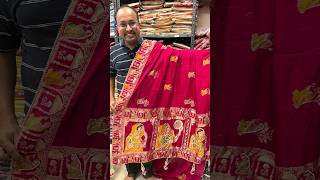 🔥 KCPC Special Latest pure munga silk fabric karwa Chouth special saree. #latestsarees #sareelove