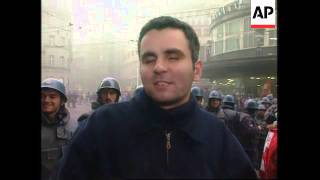 Serbia -  Protest continues