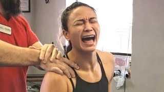 Mma Fighter Michelle Waterson Gets Deep Therapy And Adjustment