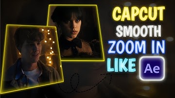 How To Create AE Like Zoom Effect In Capcut Tutorial||
