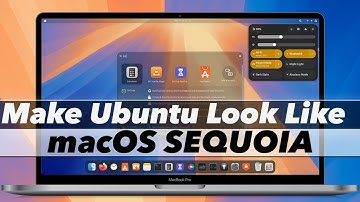 How to Make Ubuntu Look Like MacOS SEQUOIA (NEW)