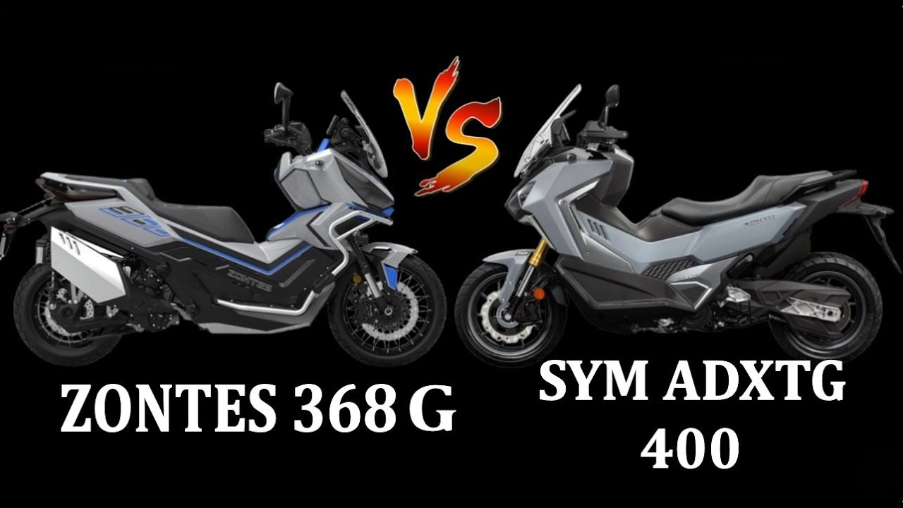 ZONTES 368G VS SYM ADXTG 400