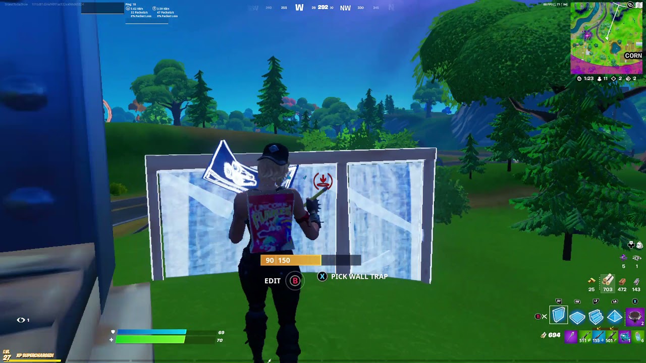 New armored wall trap in Fortnite!