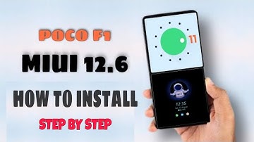 How to Install MIUI12.6 on POCO f1 Based on Android 11 | Best Custom ROM 🔥