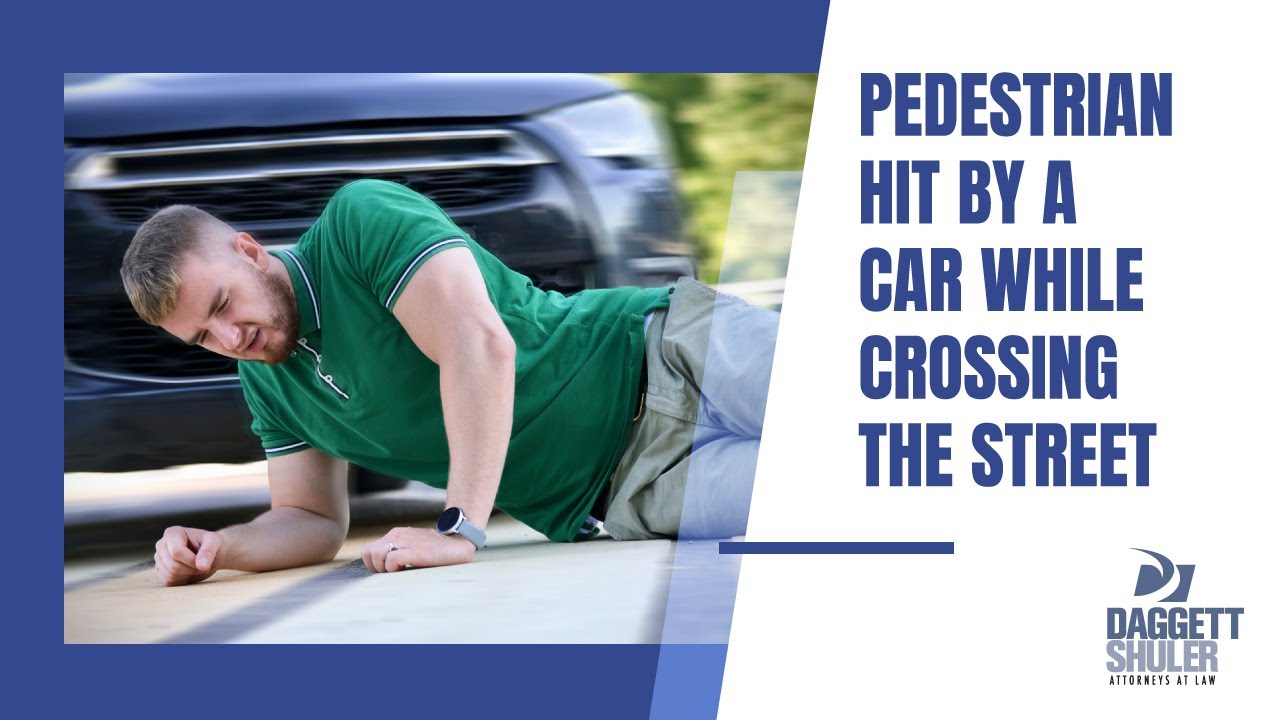 Pedestrian Hit By A Car While Crossing The Street - YouTube