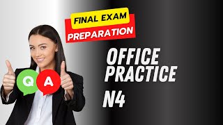 Office Practice N4 Past Exam Paper Q & A  | Final Exam Revision