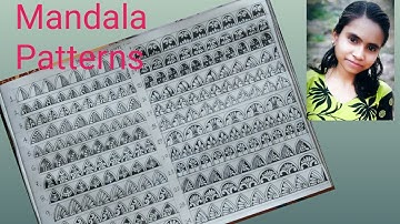 24 Mandala Patterns || 24 Easy Mandala Patterns For Beginners || Mandala Tutorial