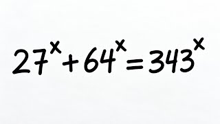 “Can you solve this exponential equation without using a calculator🧐